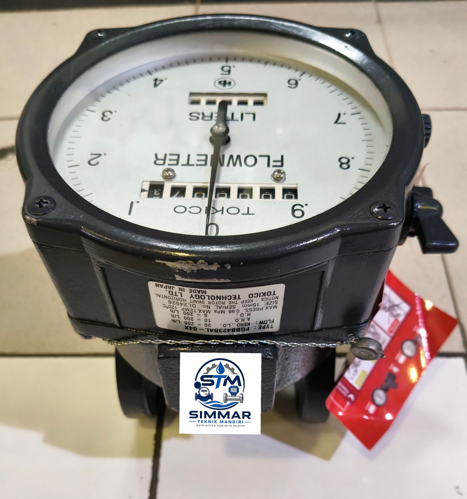FLOW METER TOKICO 1/2 INCH